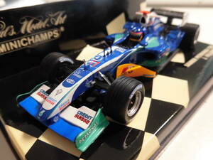 ザウバー・ペトロナスC24　ジャック・ヴィルヌーヴ　2005　【PMA　1/43　ミニチャンプス　F1ミニカー】