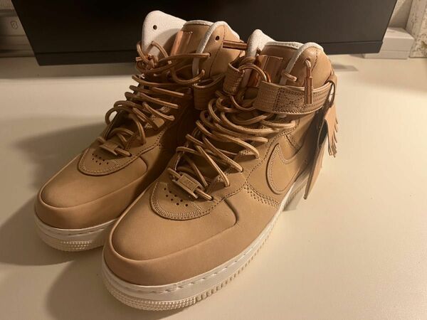 Nike Air Force 1 High Sport Luxury Vachetta Tan/Rose Gold-Sail 