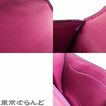 101676762 エルメス HERMES アルカザール パープル ゴールド金具 リザード チェーンバッグ ショルダーバッグ レディース_画像8