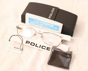 Police メガネフレーム セル&チタン VPL423J 眼鏡 COL 0S14 ポリス ケース付属 