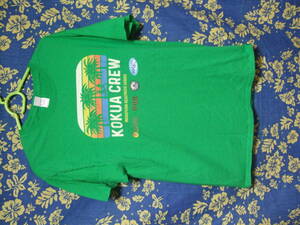 Hawaiiファンへ！★Honolulu Marathon Kokua Crew Tシャツ★M★中古！