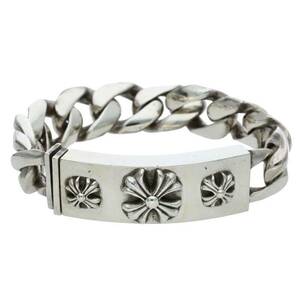  Chrome Hearts Chrome Hearts ID 3CHX/3CHX ID размер :10LINK Old серебряный браслет б/у SJ02