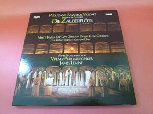 L4-230718★レコード★LP★ジェイムズ・レヴァイン/James Levine★モーツァルト/ Mozart★歌劇「魔笛」全曲/DIE ZAUBERFLOTE