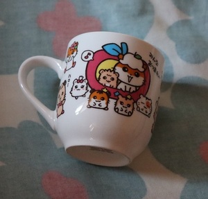  Kawai i! beautiful goods! Coro Coro Kuririn Sanrio mug ceramics made height approximately 8.5cm hamster character 