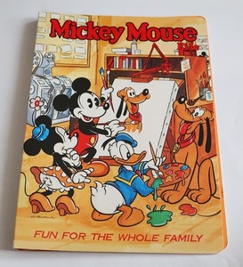 激レア！昭和レトロ！当時物！ミッキーマウス バインダー ミニーマウス ファイル DISNEY ディズニー Mickey Mouse Magazine
