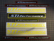 作成代行　横約197ｍｍ1枚　STI Performance エンブレム ステッカー オーナメント 1080-CF12　3M　カーボンFブラック使用　スバル　SUBARU_画像5