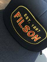 新品 FILSON HARVESTER CAP Dark Navy/Defender 濃紺 サイズ調節可 メッシュキャップ フィルソン_画像2