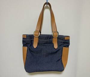 美品 YSLETA LEATHER Works Tote Bag イスレタレザーワークス USA製　トートバック