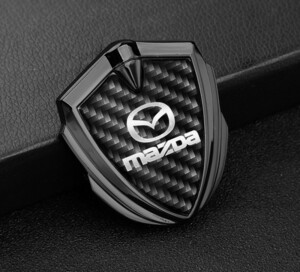  Mazda стикер машина Logo эмблема 3D цельный металлический переводная картинка 1 листов водонепроницаемый двусторонний лента имеется простой приклеивание автомобиль оборудование орнамент глубокий ржавчина цвет 