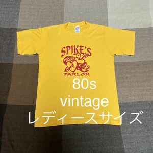 80s vintage shirt ヴィンテージ プリント Tシャツ 古着 usa製 ラッセル アメリカ製 90s