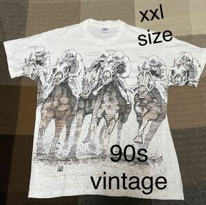 90s vintage shirt ヴィンテージ Tシャツ アメリカ製 usa製 総柄