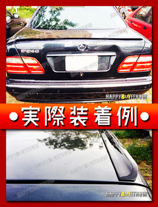 ☆EXTREME SPOILER☆メルセデスベンツ W210 トランクスポイラー 各純正色塗装 Extreme 1995-2002 実際装着例有