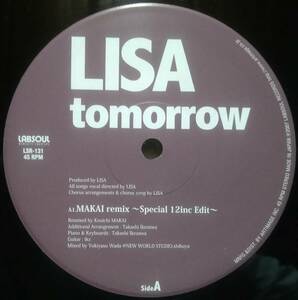 【12's J-Pop】Lisa「tomorrow」JPN盤