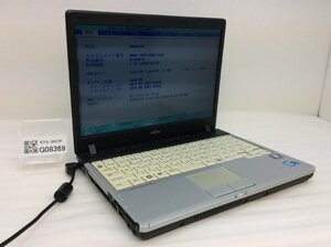 ジャンク/ FUJITSU FMVNP3FE LIFEBOOK P770/B Intel Core i5 U 560 メモリ2.05GB ストレージ無し 【G08369】