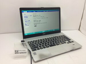 ジャンク/ FUJITSU FMVS02002 LIFEBOOK S904/J Intel Core i5-4300U メモリ6.14GB ストレージ無し 【G09200】