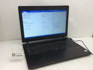 EPSON Endeavor NJ4000E Intel Core i3-6100U メモリ4.1GB HDD250.05GB OS無し【G09394】