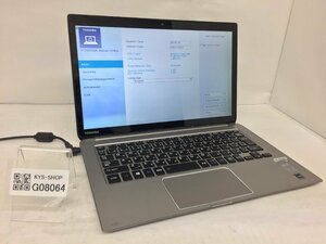 ジャンク/ TOSHIBA dynabook KIRA V834/W8K PV83428KNUSW Intel Core i7-4500U メモリ8.19GB ストレージ無し 【G08064】