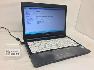 ジャンク/ FUJITSU FMVNS8A8 LIFEBOOK S762/G Intel Core i5-3340M メモリ2.05GB HDD320.07GB 【G09445】