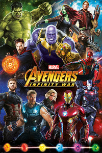 ■『アベンジャーズ　インフィニティ・ウォー』のポスター■