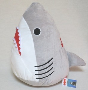 JAWS プレミアムフェイスクッション ジョーズ 約(H)40×(W)30cm