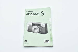 Canon Autoboy S 使用説明書 送料無料 EF-TN-YO515