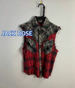 ■JACK ROSE ジャックローズジレベスト　インディアン　サイズ:3☆TS-171
