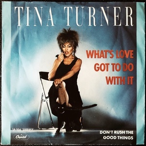 【Disco & Soul 7inch】Tina Turner / What's Love Got To Do With It 