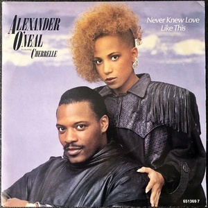 【Disco & Soul 7inch】Alexander O'Neal Featuring Cherrelle / Never Knew Love Like This