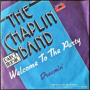 【Disco & Soul 7inch】Chaplin Band / Welcome To The Party