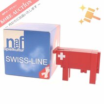 ■ naef ネフ社 木のおもちゃ スイスの赤い牛 Vache Rouge つみき 知育玩具 スイス_画像1