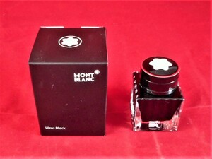 モンブラン ウルトラブラック 高級限定インク☆本物・未使用☆MONTBLANC ULTRA BLACK INK. NEW. Made In AUSTRIA. 