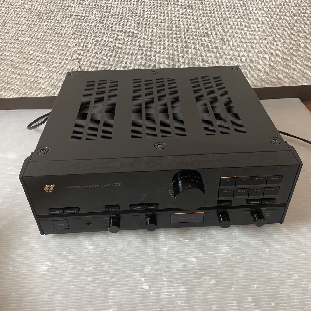 SANSUI サンスイ プリメインアンプ AU-α607i 通電確認済み | JChere