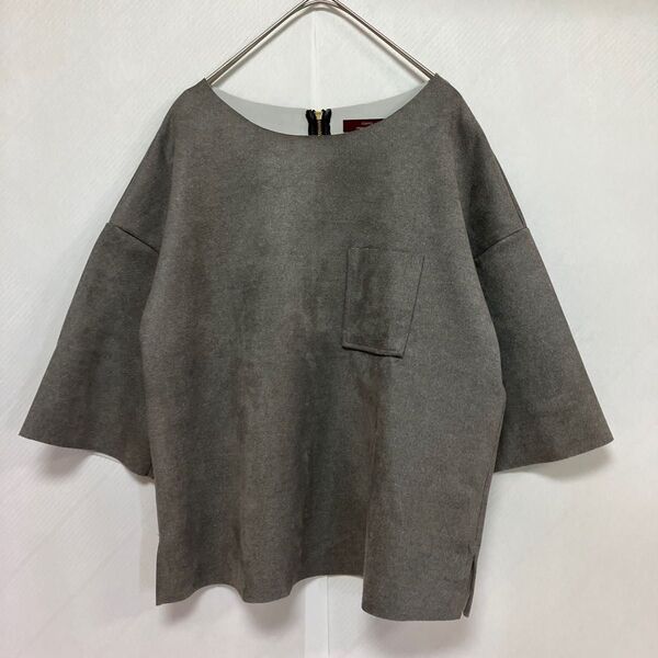 ITEMS URBAN RESEARCH スエード Tシャツ プルオーバー トップス