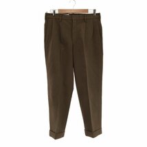 Riprap リップラップ 【men376D】 TWO TUCK SLACKS ツータックスラックス RRP0802 パンツ MEDIUM-SHORT 日本製 メンズ HC_画像1