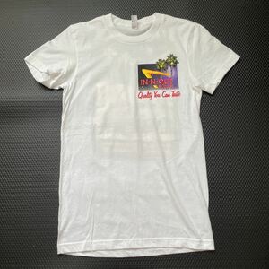 US★アメリカ現地正規店購入 IN-N-OUT BURGERホワイトTシャツ　レディースS USDM JDM ローライダー