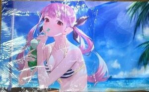 ホロライブ 湊あくあプレイマット 白詰草