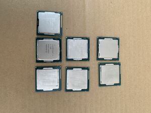 ☆INTEL CORE i7-8700/ i7-4770/ i5-7500/i5-6500/i5-4570S/i5-3470S 共7個 動作確認済