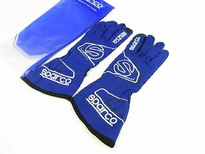 ◆未使用◆sparco/スパルコ◆レーシンググローブ ARROW RG-7 EVO◆BLUE/ブルー◆9(Sサイズ/USA)◆フィット感◆アウトシーム◆