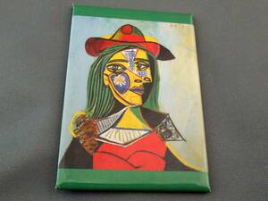  art gallery goods ( abroad ) magnet hat. woman . leather. neck (pabro* Picasso )