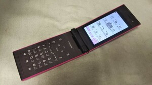 DG4581 docomo FOMA P-06C Panasonic パナソニック ガラケー ケータイ 折畳式 簡易動作確認＆簡易清掃＆初期化OK 判定○ 送料無料　