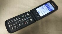 DG4618 docomo FOMA らくらくホン F-01G FUJITSU 富士通 ガラケー 折畳式 簡易動作確認＆簡易清掃＆初期化OK 判定○ 送料無料　_画像1