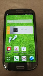 DS301 docomo Xi GALAXY S3α SC-03E SAMSUNG サムスン電子 4Gスマートフォン 簡易動作確認＆簡易清掃＆初期化OK 判定○ 送料無料 現状品