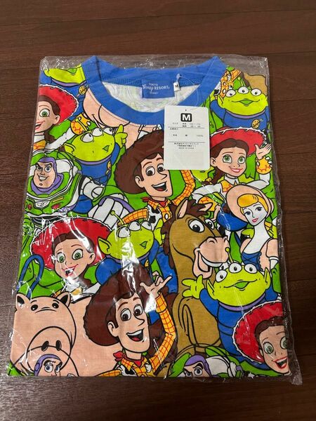 Mサイズ 東京ディズニーリゾート 総柄 半袖Tシャツ トイストーリー