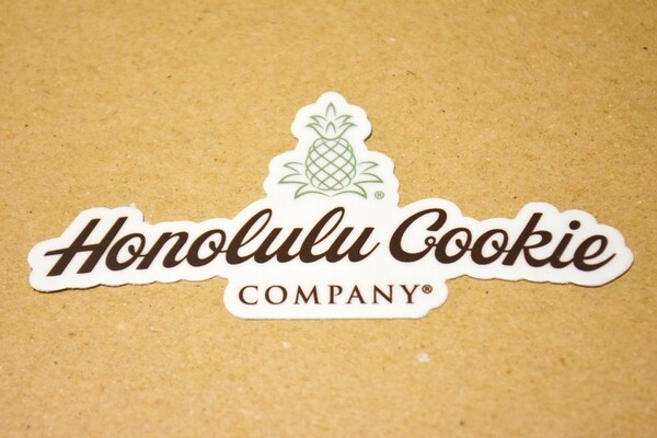 【新品未使用】Honolulu Cookie COMPANY ホノルルクッキー ステッカー 1枚 シール 25周年 ハワイ ハワイアン 