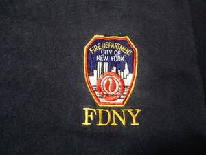 ★FDNY　Tシャツ　★ニューヨーク市の消防局　