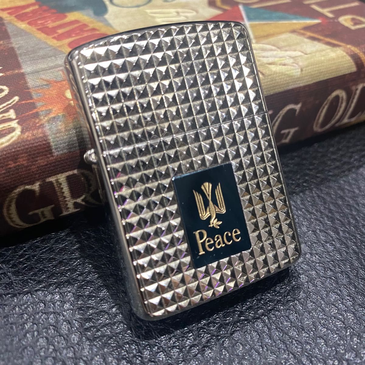 zippo Peace 2007 Model 限定品 ブルーチタン 希少モデル 2007年製