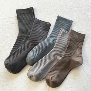 メンズソックス socks-m06-c07 スニーカーソックス　ビジネスソックス　ロングソックス 抗菌　吸汗防臭　綿　高品質　蒸れない　厚め
