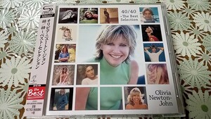 オリビア・ニュートン・ジョン/40/40~ベスト・セレクション/Olivia Newton-John 帯付 廃盤