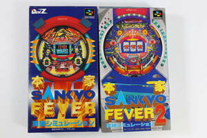  труба 072415/ Super Famicom (SFC)/книга@ дом SANYO FEVER аппаратура имитация 1&2 / коробка * инструкция * открытка есть / работоспособность не проверялась / текущее состояние доставка 