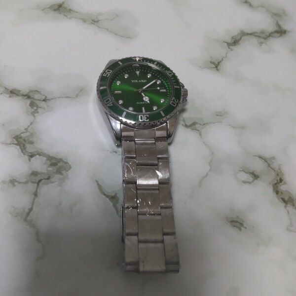 ファッションウォッチ腕時計、グリーン